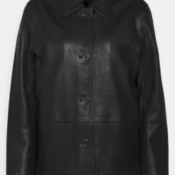 The Kooples Donna Giacca Di Pelle - Black -Vendite The Kooples 7016107ef72b4d7ab828a8b7f9c601fc