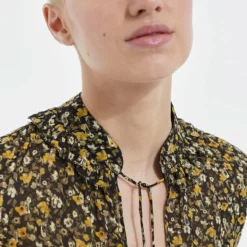 The Kooples NOUÉ FLEURI - Camicetta - Black, Donna 12 The Kooples NOUÉ FLEURI - Camicetta - Black, Donna -Vendite The Kooples 707809eb377f4aa3ac5e8334f91c508c