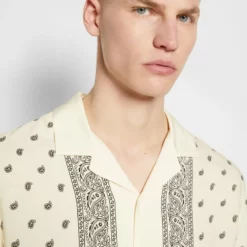 The Kooples CHEMISE - Camicia - White/black, Uomo -Vendite The Kooples 70f4389a9dc4470aae3fc2597da4fb37