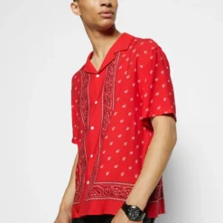 The Kooples CHEMISE - Camicia - Red-black-white, Uomo -Vendite The Kooples 7217925f6db04bfda86353593862fff8