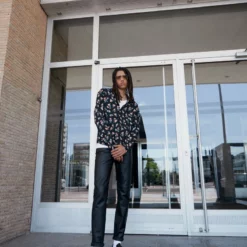 The Kooples Uomo SHIRT - Camicia - Black/pink -Vendite The Kooples 74b413ff252646c49035462e8695c723