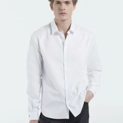 The Kooples Camicia Elegante - White, Uomo