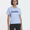 The Kooples T-shirt Con Stampa - Blue, Donna