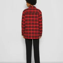 The Kooples BLOUSON - Giacca Da Mezza Stagione - Red/black, Donna -Vendite The Kooples 79175d40d49447c59cc59319ba345fae