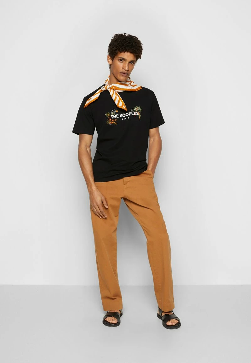 The Kooples Uomo T-shirt Con Stampa - Black 7 The Kooples Uomo T-shirt Con Stampa - Black - immagine 5