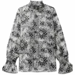 The Kooples Donna À VOLANTS - Camicetta - Black 14 The Kooples Donna À VOLANTS - Camicetta - Black -Vendite The Kooples 7a90d0673a014526bdde20f2aebd0acd