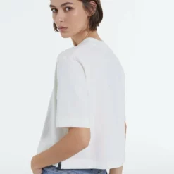 The Kooples TIGRE TEE - T-shirt Con Stampa - Ecru, Donna -Vendite The Kooples 7c63cdc4fa4942edb0be8077f4f7a417