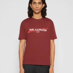 The Kooples TEE - T-shirt Con Stampa - Marron, Uomo -Vendite The Kooples 7de8fbbb78a1489498ba64132b04e8ed
