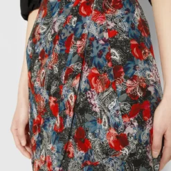 The Kooples Donna JUPE COURTE DRAPEEEN IMPRIME FLOWERS - Minigonna - Red -Vendite The Kooples 7e0be27a55224e08b4f47d50eb4d3c7e