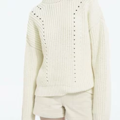 The Kooples Maglione - Ecru, Donna