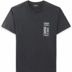 The Kooples SHORT SLEEVE - T-shirt Con Stampa - Black Washed, Uomo -Vendite The Kooples 7efbf37728e3452caba1c277c2480f03