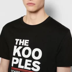 The Kooples T-shirt Con Stampa - Black, Uomo -Vendite The Kooples 7f63f527a48e4f0396b21cd7ca00c0c8