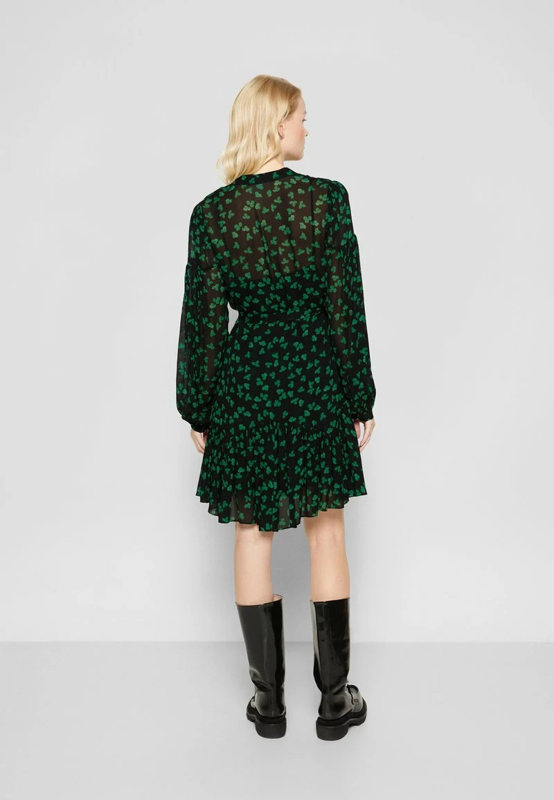 The Kooples ROBE - Vestito Estivo - Black / Green, Donna 5 The Kooples ROBE - Vestito Estivo - Black / Green, Donna - immagine 3