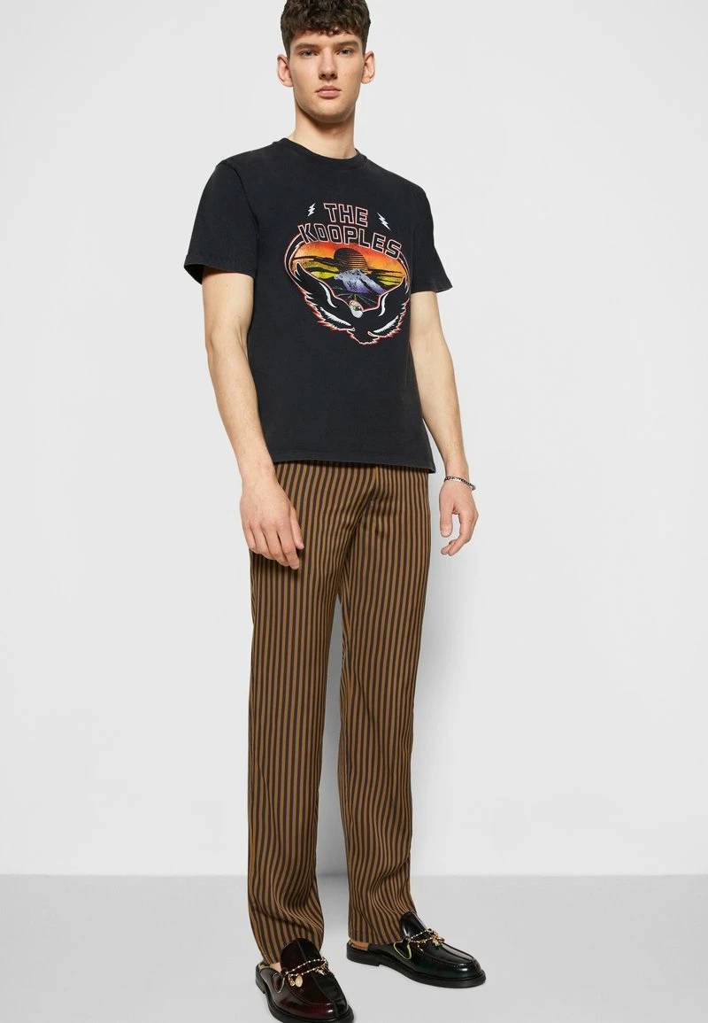 The Kooples PANTALON SEULE - Pantaloni - Navy / Brown, Uomo 7 The Kooples PANTALON SEULE - Pantaloni - Navy / Brown, Uomo - immagine 5