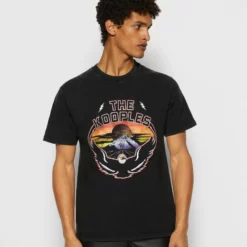 The Kooples T-shirt Con Stampa - Black Washed, Uomo -Vendite The Kooples 827154c703574cd3a24d079d1438ad3f