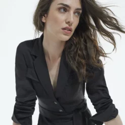 The Kooples CEINTURÉE - Tuta Jumpsuit - Black, Donna -Vendite The Kooples 82e02e41d6244f30a0494de0c5ec8cfc