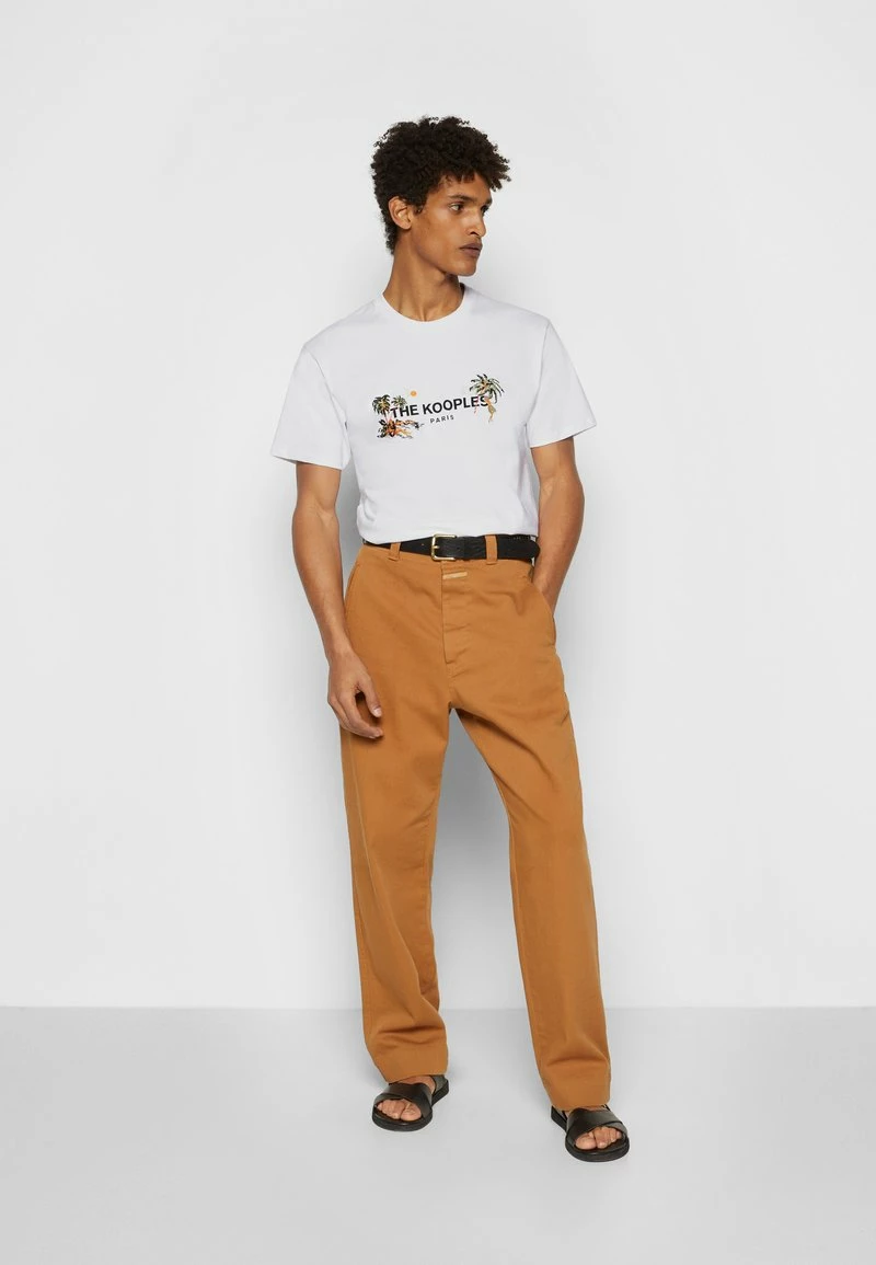 The Kooples T-shirt Con Stampa - White, Uomo 7 The Kooples T-shirt Con Stampa - White, Uomo - immagine 5