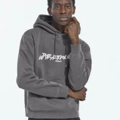 The Kooples Felpa Con Cappuccio - Grey, Uomo