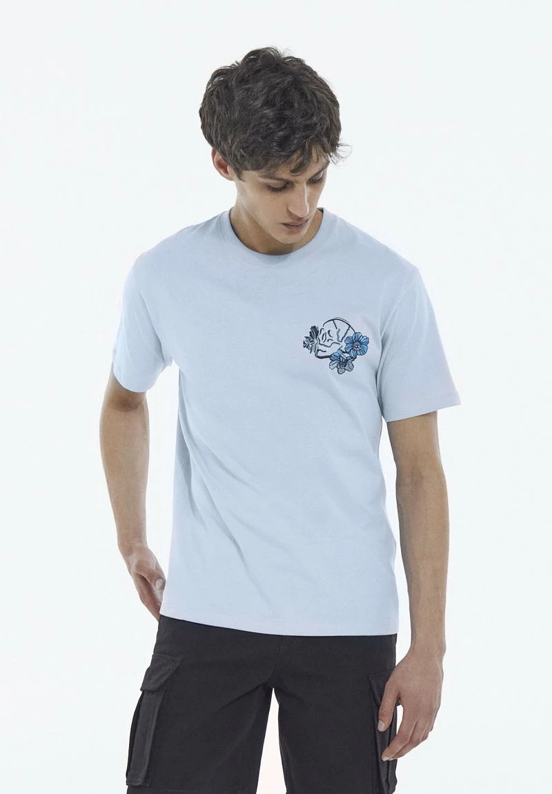 The Kooples T-shirt Con Stampa - Blue, Uomo 3 The Kooples T-shirt Con Stampa - Blue, Uomo