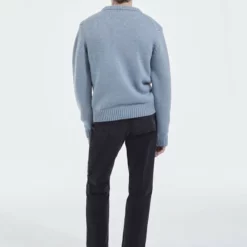 The Kooples Uomo Maglione - Multicolor Baby Blue -Vendite The Kooples 85892eb39a2f4c38804699d3c060d786