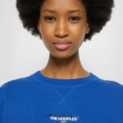 The Kooples Donna T-shirt Basic - Blue -Vendite The Kooples 8589b28e94474934935ef757ff3b4605