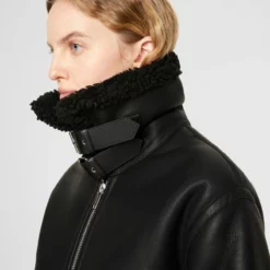 The Kooples Giacca In Similpelle - Black, Donna -Vendite The Kooples 866396b46f2b4ce88c461750e2e36b00