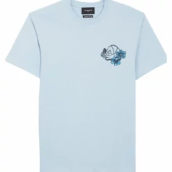 The Kooples T-shirt Con Stampa - Blue, Uomo 12 The Kooples T-shirt Con Stampa - Blue, Uomo -Vendite The Kooples 86db2628de9240f0af6a41b4d746d8b7