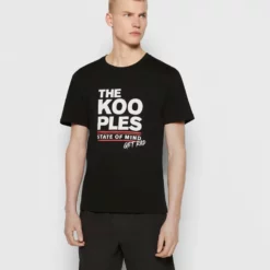 The Kooples T-shirt Con Stampa - Black, Uomo -Vendite The Kooples 871371174c184629a42b9034941d9340