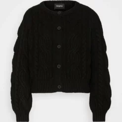 The Kooples CARDIGAN - Cardigan - Black, Donna -Vendite The Kooples 887633cf7078474ea4195ee9c78489b7