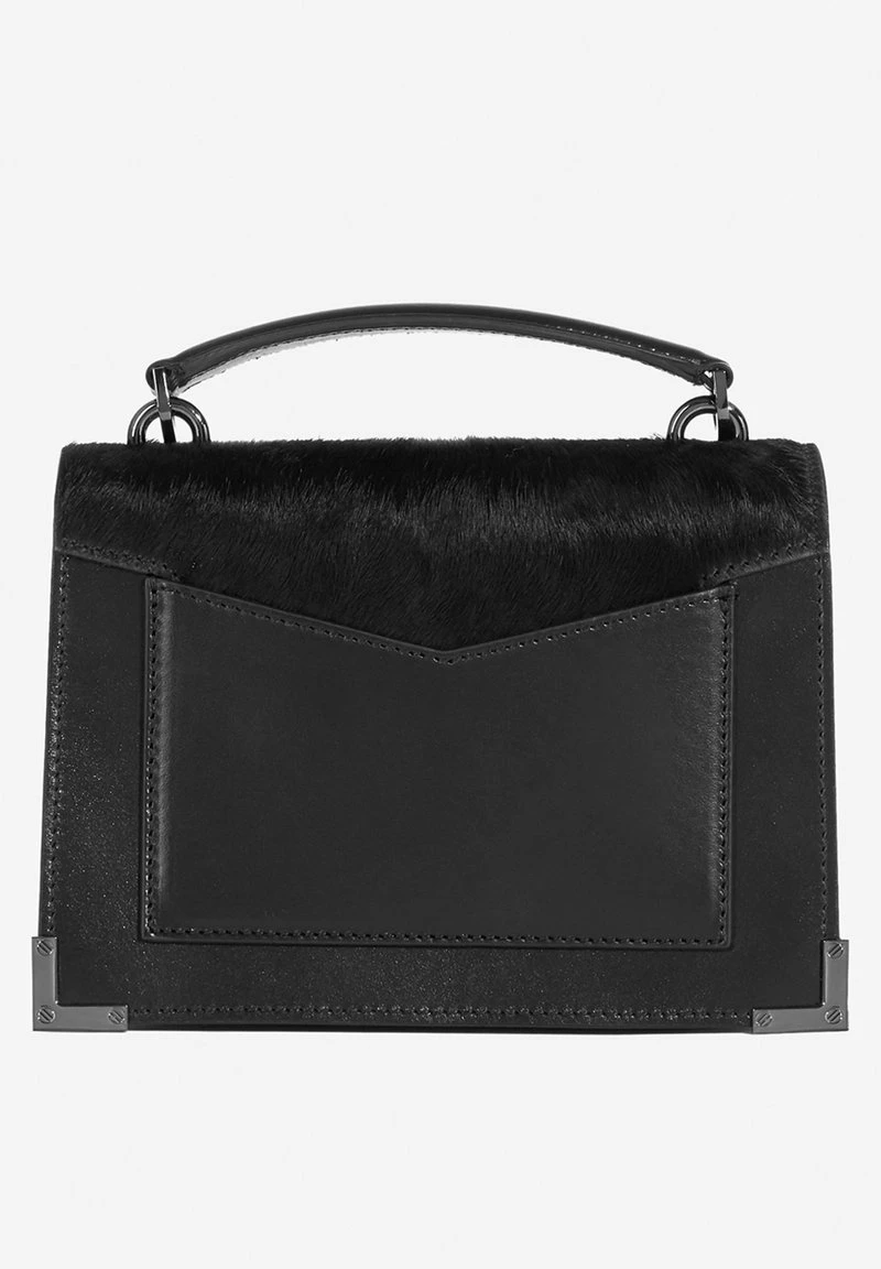 The Kooples SAC SMALL EMILY EN CUIR À POILS LONGS - Borsa A Mano - Black, Donna 4 The Kooples SAC SMALL EMILY EN CUIR À POILS LONGS - Borsa A Mano - Black, Donna - immagine 2