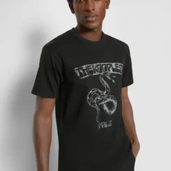 The Kooples T-shirt Con Stampa - Black, Uomo -Vendite The Kooples 88dcb310c95041999c7793086911eb7a