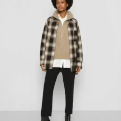 The Kooples SHIRT - Camicia - Ecru/black, Donna -Vendite The Kooples 8907ed0ae4ac45788960b7da9968818e