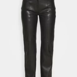 The Kooples PANTS - Pantaloni Di Pelle - Black, Donna -Vendite The Kooples 89f667876de14b5f82d587b5d058dab1