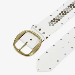 The Kooples LISSE TAILLE HAUTE - Cintura - Ecru, Donna -Vendite The Kooples 8a17c13025c242e48b4baf1adb37a680