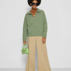 The Kooples PULL - Maglione - Green, Donna -Vendite The Kooples 8a84862fd6aa48a19bc831f2d65f1a18