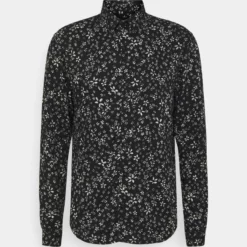 The Kooples SHIRT - Camicia - Black/white, Uomo -Vendite The Kooples 8b910272757d4ab7814703c6fdf4f4ac