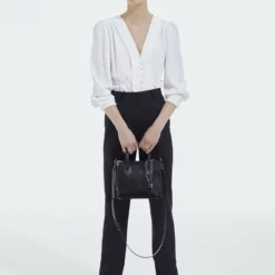 The Kooples Borsa A Mano - Black, Donna