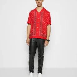 The Kooples CHEMISE - Camicia - Red-black-white, Uomo -Vendite The Kooples 8d40fa24061f4bcd8cf7db6b147e99ea