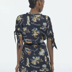The Kooples Donna HAWAIEN - Vestito Estivo - Black -Vendite The Kooples 8eef2e871c1644bd98b564dcda8040f6