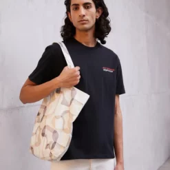 The Kooples Uomo T-shirt Con Stampa - Black