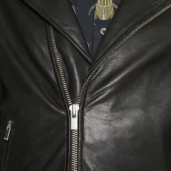 The Kooples BIKER - Giacca Di Pelle - Black, Uomo -Vendite The Kooples 908434eac38c454a86ff14ab847bf91c