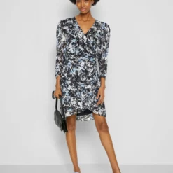 The Kooples ROBE - Vestito Elegante - Black/white, Donna -Vendite The Kooples 90f32d42cd8b4bef913573586639c8b2