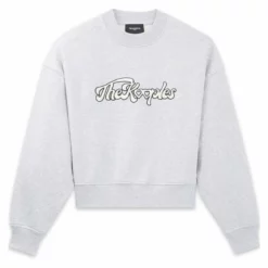 The Kooples Felpa - Grey Melange, Donna 11 The Kooples Felpa - Grey Melange, Donna -Vendite The Kooples 9101402db44f4dcbae508cc87366ada4