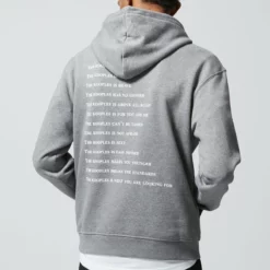 The Kooples Uomo BEDRUCKTES BAUMWOLL-SWEATSHIRT MIT KAPUZE - Felpa - Middle Grey Melange 9 The Kooples Uomo BEDRUCKTES BAUMWOLL-SWEATSHIRT MIT KAPUZE - Felpa - Middle Grey Melange -Vendite The Kooples 913510209fa244bfbd996f85da446b65