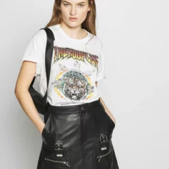 The Kooples TEE - T-shirt Con Stampa - Ecru, Donna -Vendite The Kooples 93a5091a676f4734937f759b0a71c3c2