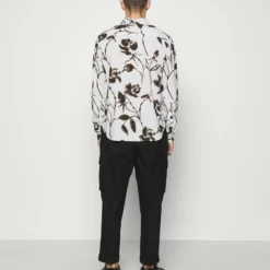 The Kooples Camicia - Off White/black, Uomo -Vendite The Kooples 946aaa8a2eff4cd7ac4231d7ba857802