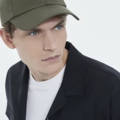 The Kooples Cappellino - Kaki, Uomo