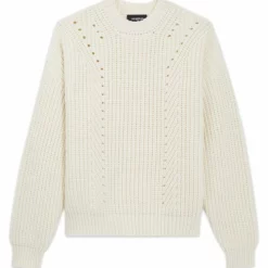 The Kooples Maglione - Ecru, Donna -Vendite The Kooples 9613f3ce48c646068f77068358e57ebb