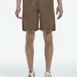 The Kooples PANTALON - Shorts - Navy Brown, Uomo