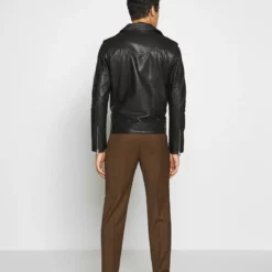 The Kooples BIKER - Giacca Di Pelle - Black, Uomo -Vendite The Kooples 9662a255d8bd46f088dc88615b96dc11